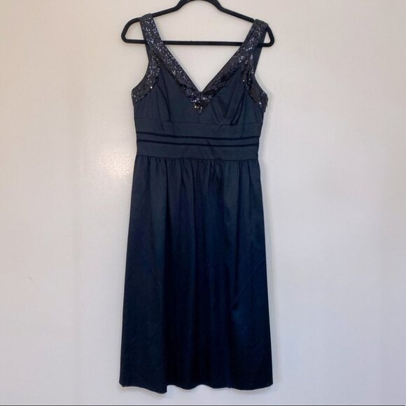 Josef Little Black Black  Cocktail Dress 8 - Picture 1 of 7